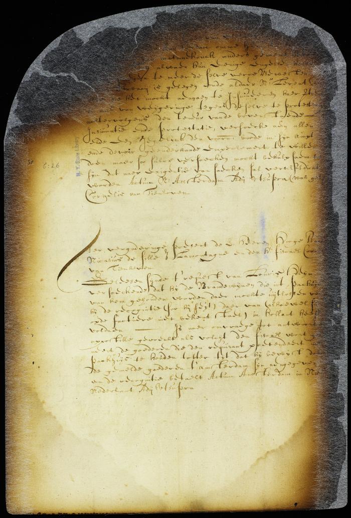 Power of attorney of the fiscal to the court messenger, authorizing him to serve a protest against Mr. Leverit and others