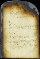 Protest against Thomas Pell settling on lands belonging to the Dutch, with notice to quit