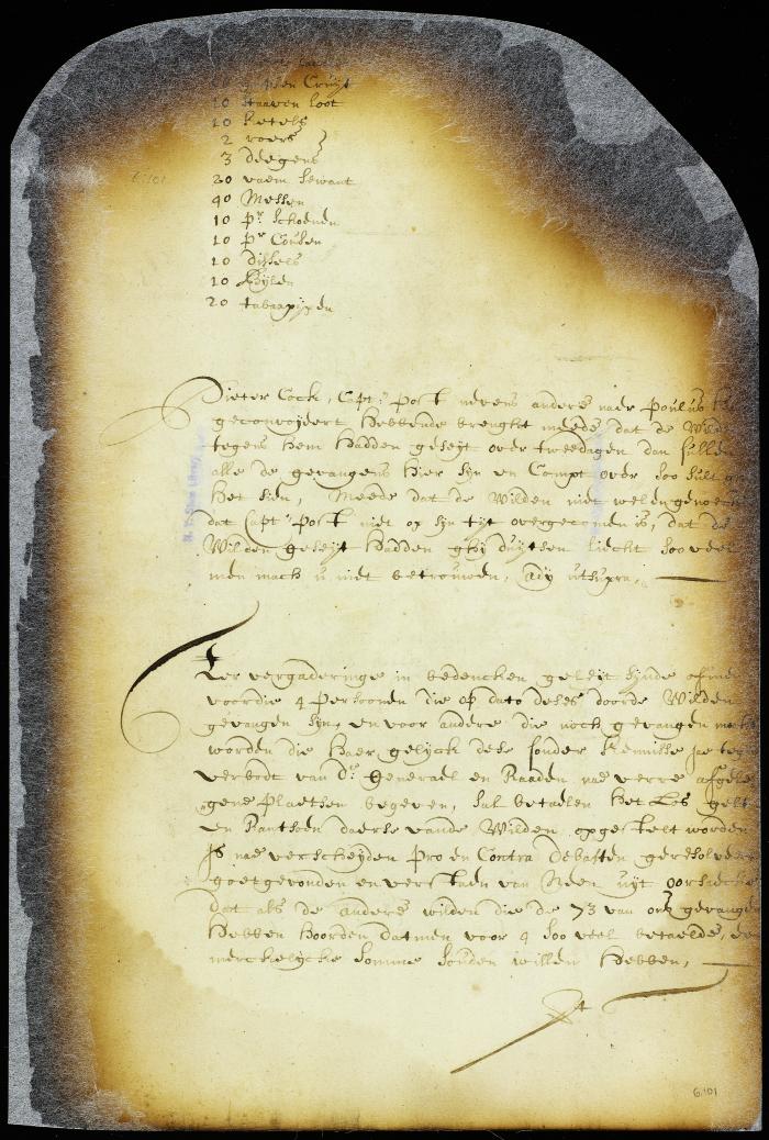 Resolution not to pay the ransom demanded by the Indians