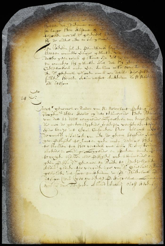 Resolution refusing permits to passengers to leave for Holland until the ship New Amsterdam is ready to sail