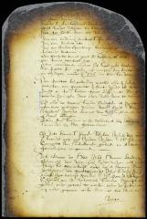 Oath taken by Israel Bensen Valck as provost marshal