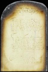 Minute of the seizure of tobacco shipped by Jacob Cohen without a permit and on which the duties have not been paid