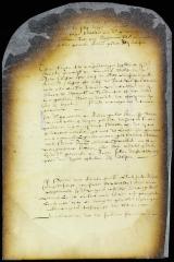 Message of the Indians, sent by Claes Jansen Ruyter and Peter Wolphertsen