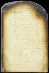 Letter from secretary Van Ruyven to the burgomasters and schepens of New Amsterdam