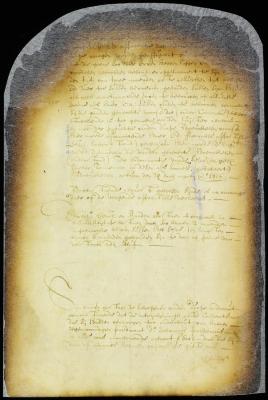 Minute of an application from the magistrates of Midwout for assistance to pay their minister