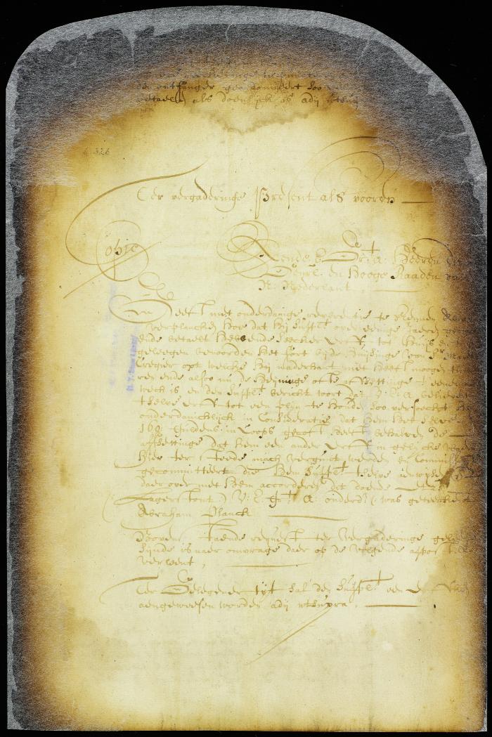 Petition of Abraham Verplanck for a lot in lieu of one he had near the fort
