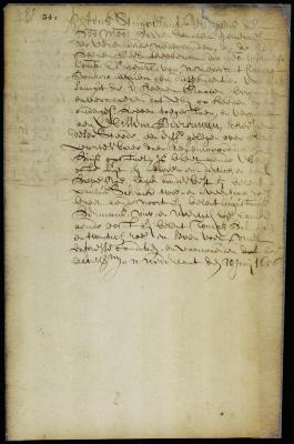 Patent of William Beeckman for a lot on Manhattan Island