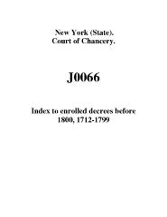 Index to enrolled decrees, 1712-1799