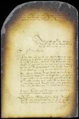 Petition of Adriaen Post's wife for a postponement of the suit between her husband and Jacob Schellinger