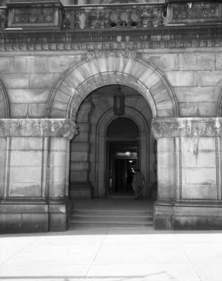 North Entrance to New York State Capitol - Washington Avenue, Albany, NY