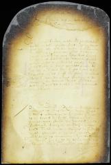 Order of the magistrates of Middelborgh respecting the disposal of the estate of John Gray, a fugitive from justice