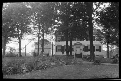 Johnson Hall and barn, Johnstown, N.Y.