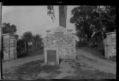 Entrance to Herkimer Home, Little Falls, N.Y.