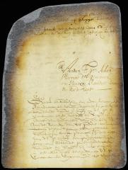 Petition of Nicholas Bayaert for an increase of salary