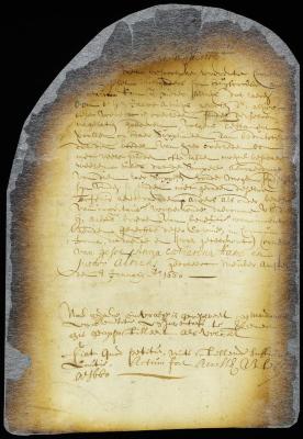 Petition of Cornelis van Gesel and others for letters of benefit of inventory for the estate of Jacob Alrichs