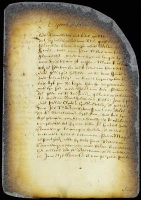 Answer of Jan Juriaens Becker to his indictment