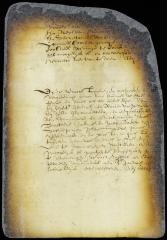Order to communicate fiscal de Sille's petition to Harmen Vedder
