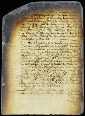 Contract between the director-general and council and Nicholas Varlet