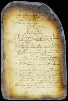 Minute of the interview of Goethels, chief warrior of Wappingh