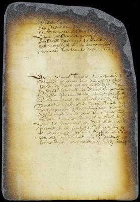 Order to communicate fiscal de Sille's petition to Harmen Vedder