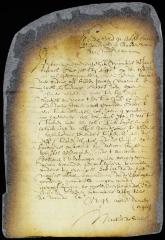 Petition of fiscal de Sille for the confiscation of certain smuggled goods