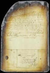 Letter from secretary Van Ruyven to the out settlements