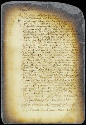 Resolution of the chamber at Amsterdam for the safe transmission of letters from New Netherland and Curaçao to Holland