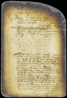Order allowing Paulus Heymans and Serjeant Luby a certain sum for rent