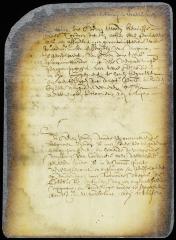 Minute of the arrival of Sir Henry Moody, ambassador from Virginia