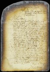 Indictment of Jan Quisthout