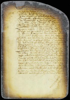 Order for the delivery to Cornelis van Gesel of all property real and personal belonging to the late Jacob Alrichs