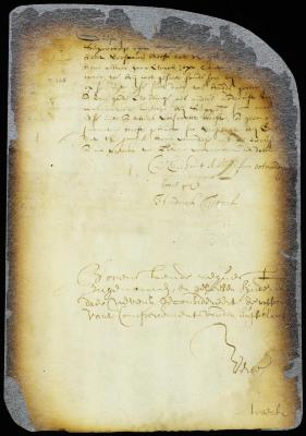 Petition of Hendrick Tieboel for leave to return to Holland