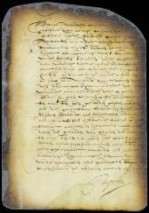 Letter from director Stuyvesant to the clergy