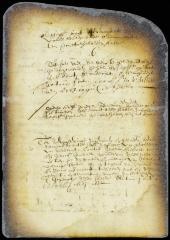 Minute of Peter Tonneman being sworn sheriff of New Amsterdam