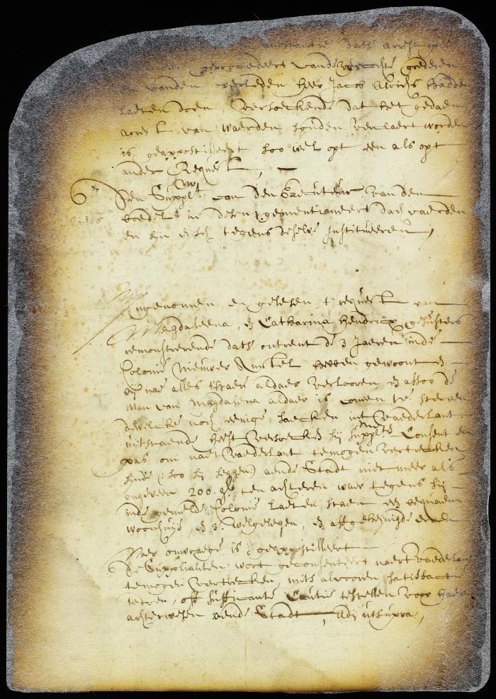 Order on a petition of Magdalen and Catherine Hendricx for leave to return to Holland