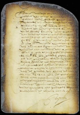 Letter from director Stuyvesant to the clergy