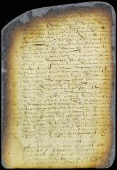 Minute of the arrival of the ship St. Catarina at New Amsterdam