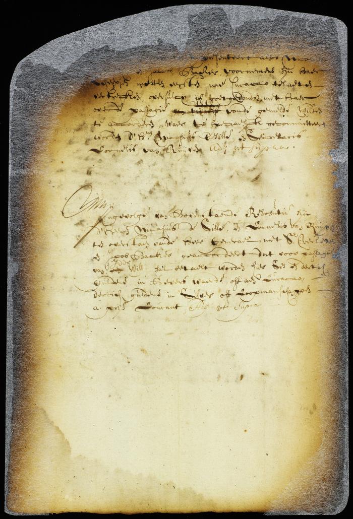 Order for the transportation of Esopus Indian prisoners to Curaçao