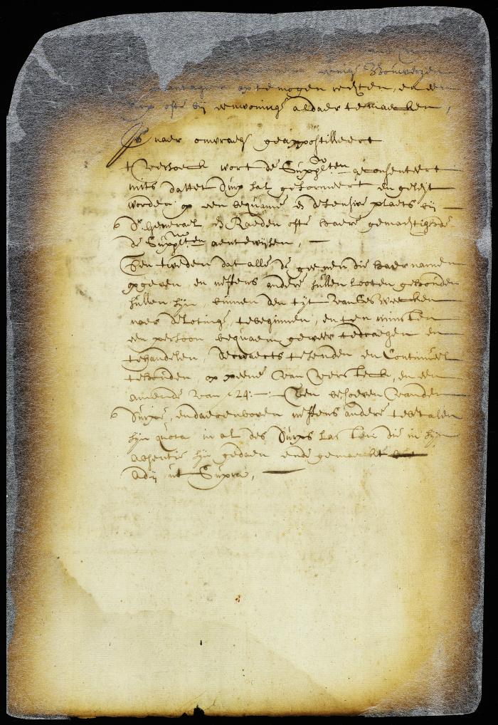 Permit to certain persons to commence a settlement behind Gemoenepa