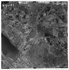 Aerial photograph of Syracuse West USGS quadrangle