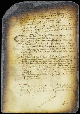 Report of director Stuyvesant's visit to Esopus and Fort Orange