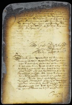 Petition of Solomon Lachair complaining of Henry Pavison for smuggling