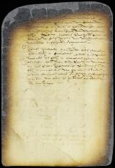 Order to Jacques Corteljou to render a correct account of his administration of the affairs of Cornelis van Werckhoven