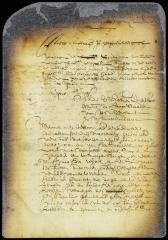 Petition of the miller to use the water of the Kolck to drive his mill