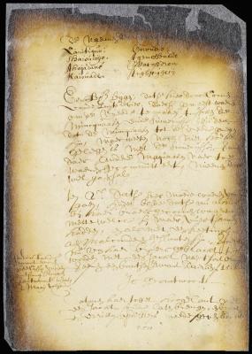 Proposals of some Mohawk chiefs on their return from the South river