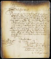 Letter from director Stuyvesant to gov. Endecott