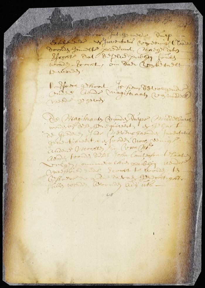 Order to the magistrates of Middelburgh to deliver up certain clothes belonging to the rev. Mr. Moore