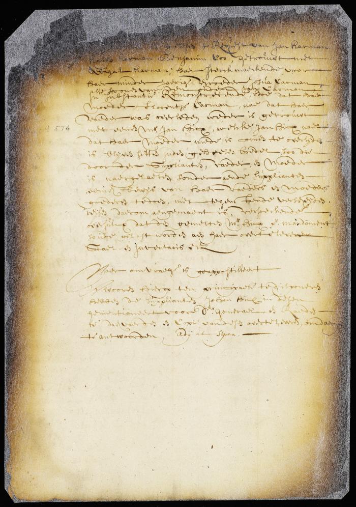 Petition of John Carman, Caleb Carman and Benjamin Coe, husband of Abigail Carman, that John Hicks, who married their mother, may be obliged to render an account of the estate