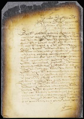 Petition of Robert Coo that an attachment on cattle belonging to his brother-in-law Richard Crabbe may be declared valid