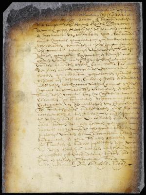 Commission of Abraham van Nas to be notary public